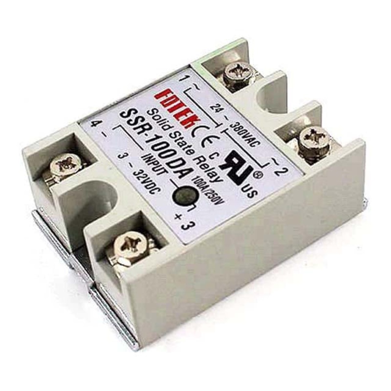 SSR-100DA – RELAY SSDC 3-32V 100A/380VAC CONTROL CURRENT 25MA