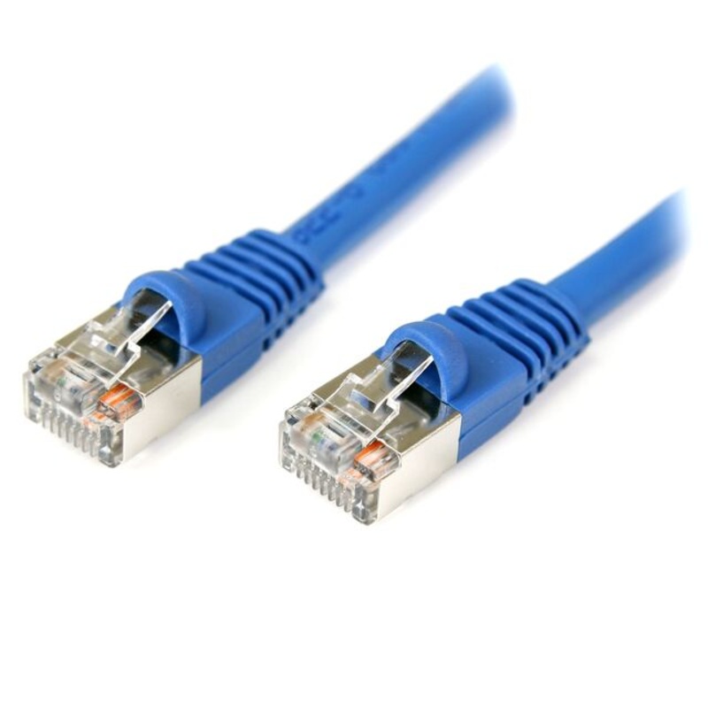 10BLU-C5SMB – PATCH CORD CAT5E BLU 10FT SHIELD SNAGLESS BOOT