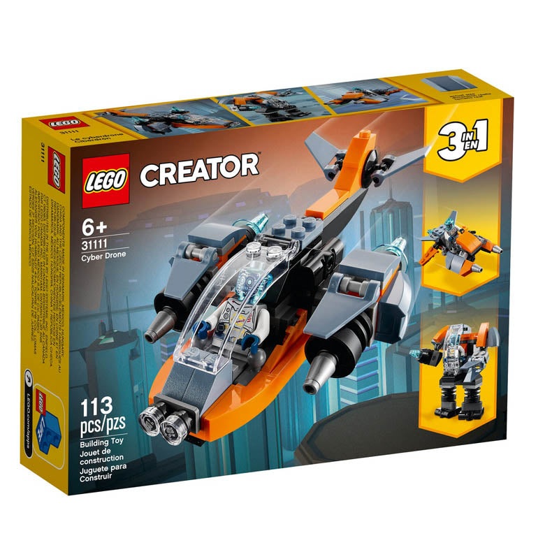 31111 – CYBER DRONE-CREATOR.. 113pcs/box