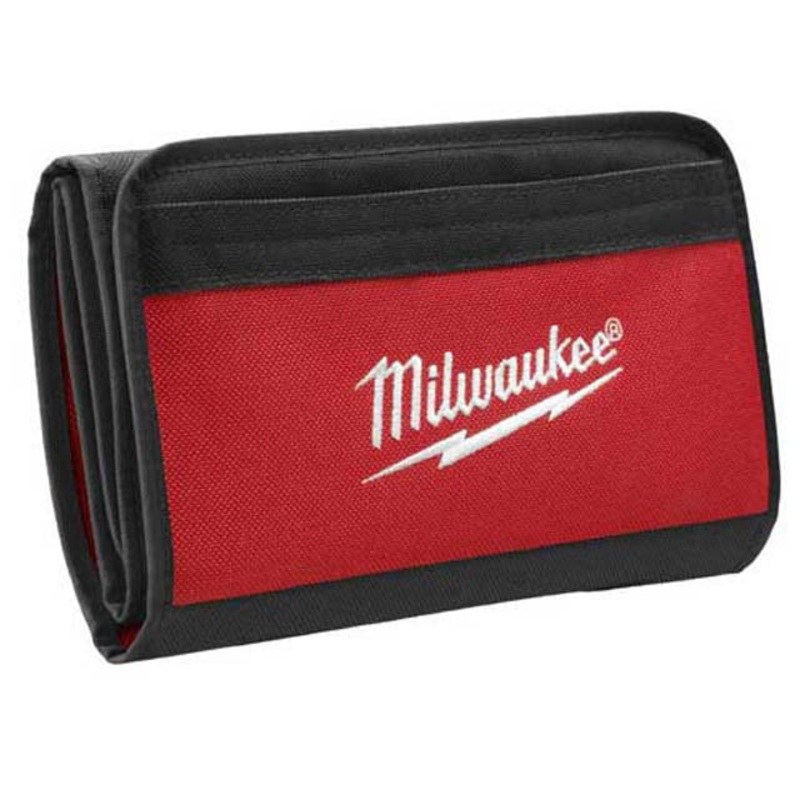 48-55-0165 – ROLL UP ACCESSORY CASE WITH 5 COMPARTMENTS TOUGH FABRIC.