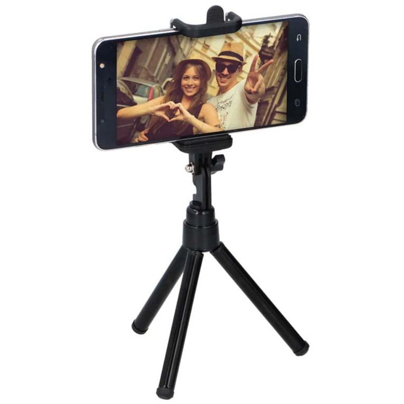 702879 – TRIPOD FOR MOBILE PHONE 9-11 IN ACCOMODATES DEVICES UPTO 3.5IN