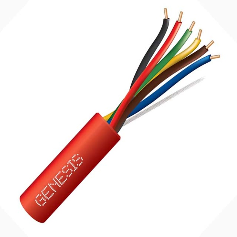 77112 – CABLE FIRE ALARM 18/6 SOL FPLP PLENUM 1000FT RED