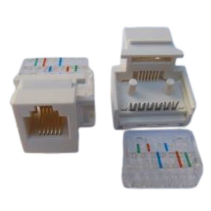 NP-J3W – KEYSTONE JACK CAT3 WHT TOOLLESS