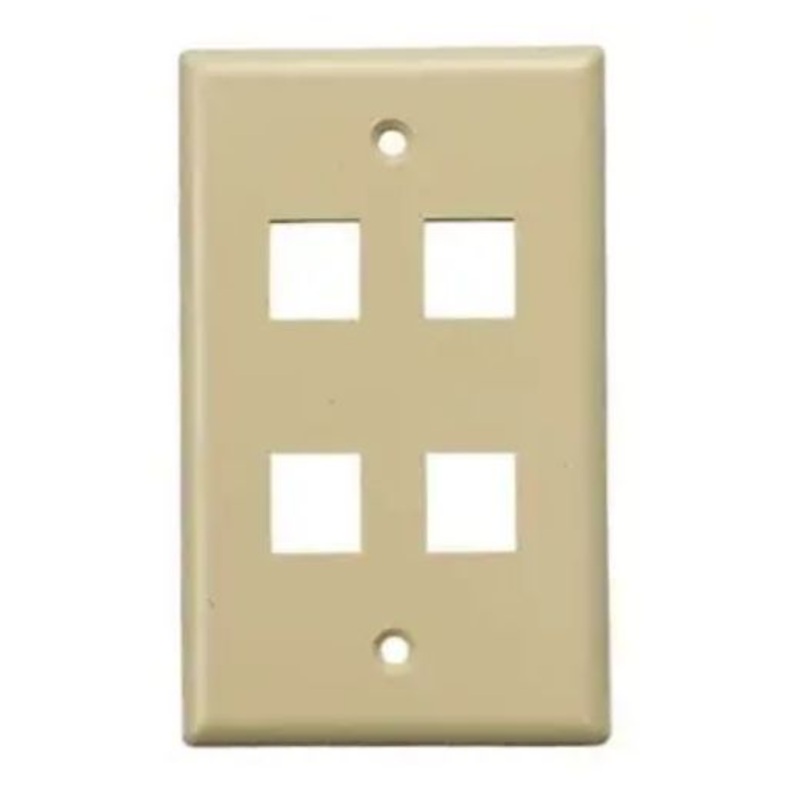 NP-JAF4I – WALL PLATE 4PORT BEIGE