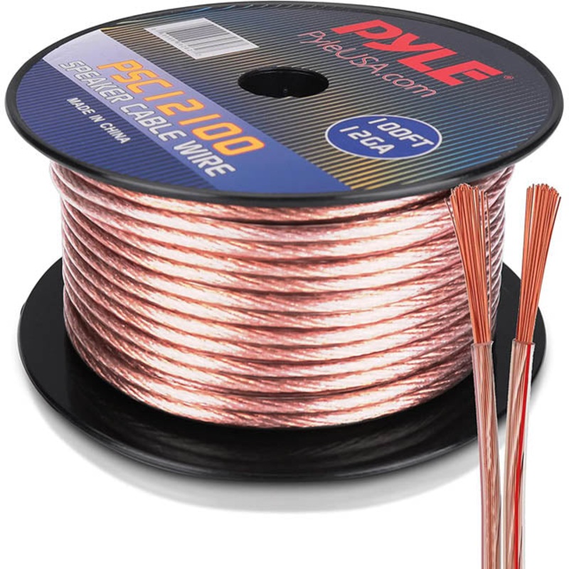 PSC12100 – SPEAKER WIRE AWG 12 STD 100FT