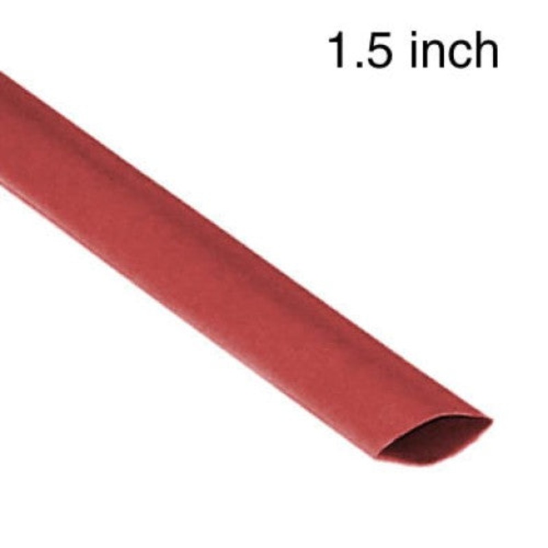WYA-366 – TUBING HST 1.5INX4FT SW RED 2:1 600V 125C