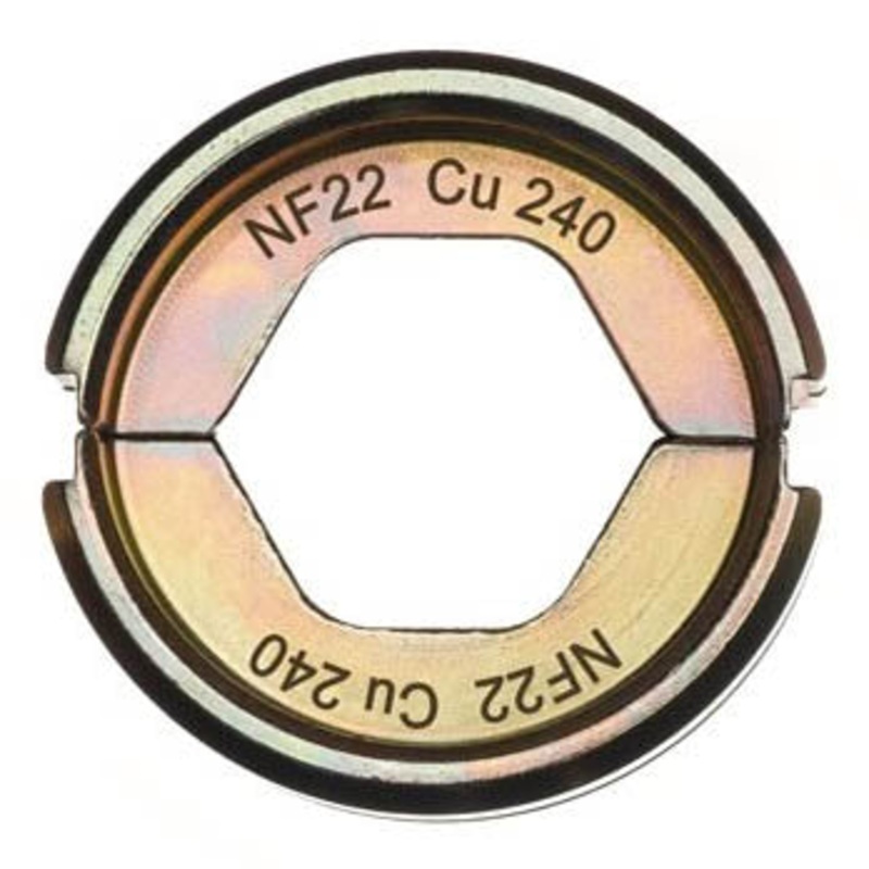 4932451742 – CRIMPING DIE NF22 CU 240 FOR COPPER COMPRESSION CABLE LUGS