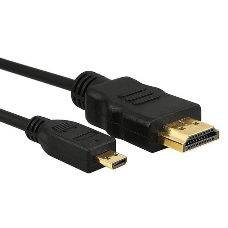 6814 – HDMI TO MICRO D TYPE HDMI CABLE 10FT