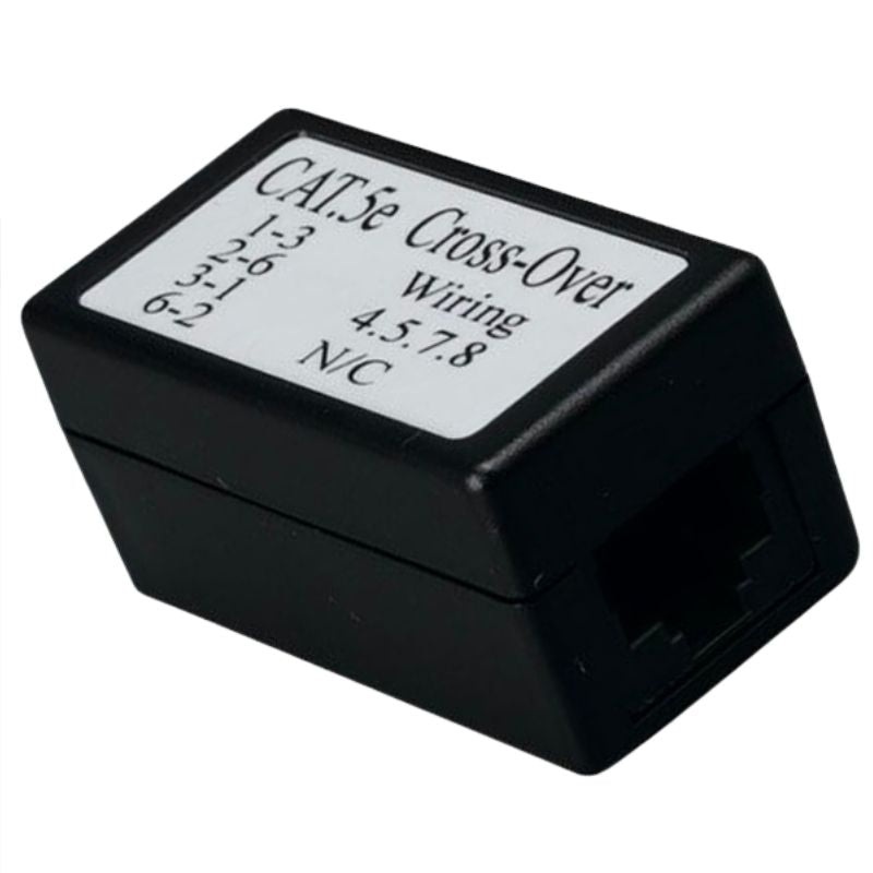 CB-9016R – MOD COUPLER 8P8CJK CROSS-OVER CAT5E BLACK