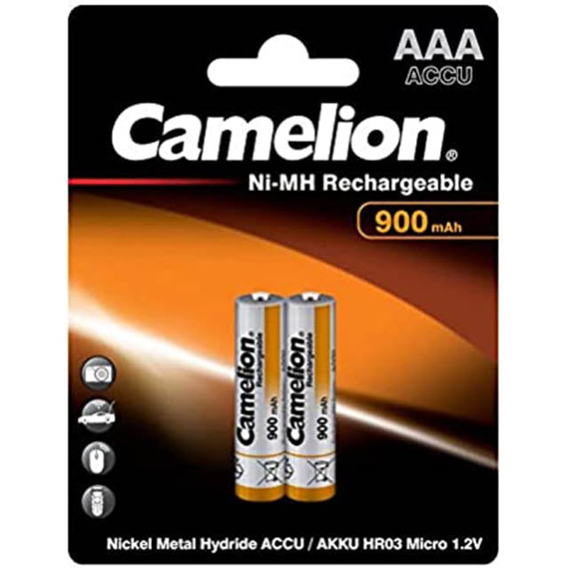 NM900-2 – BATTERY NI-MH AAA 1.2V 900MAH  (2 pcs/pkg)
