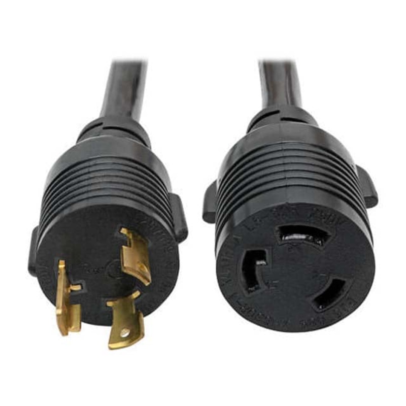 PYJW-5371 – EXTENSION CORD 3/10 15FT SJT FT2 105C 30A/250V L6-30P TO L6-30R