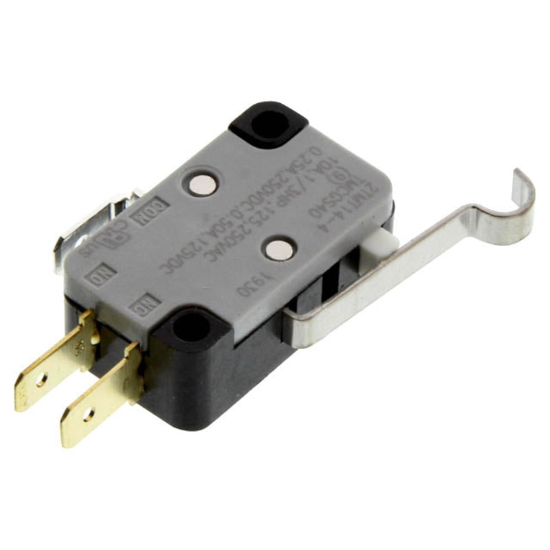 TMCGD6ST1440C – MICRO SWITCH 1P2T NO/NC 28X16MM 26MM BENT LEVER 10A 125VAC QT