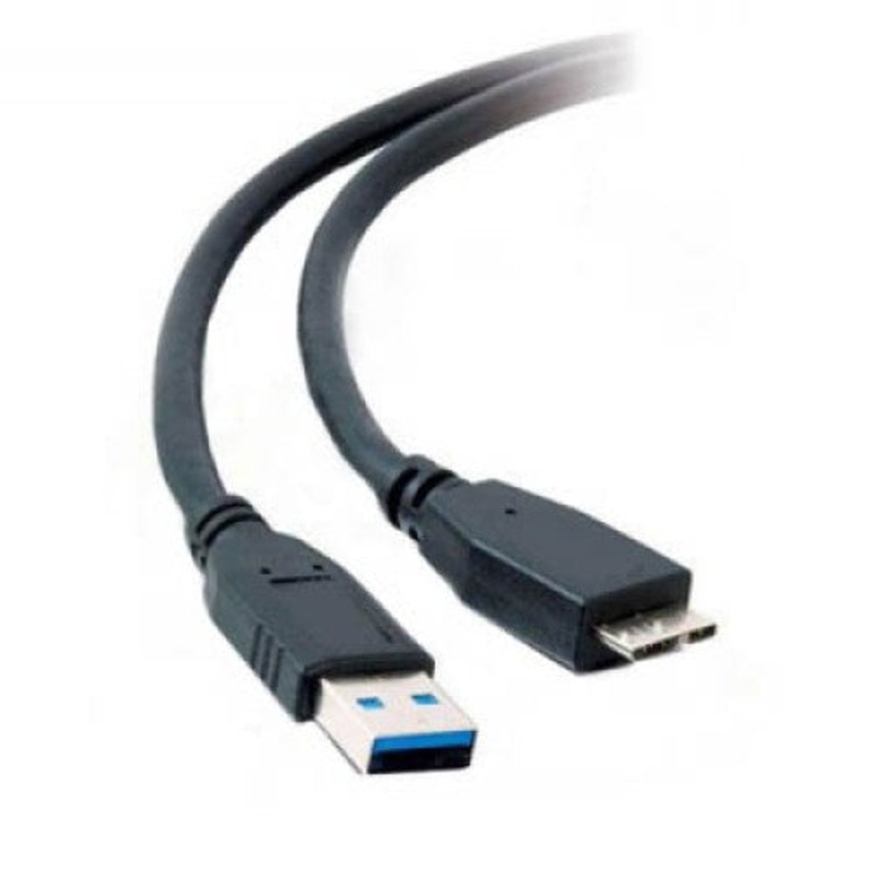 01900 – USB CABLE 3.0 A-MICRO B 3.0 M/M 6FT BLACK