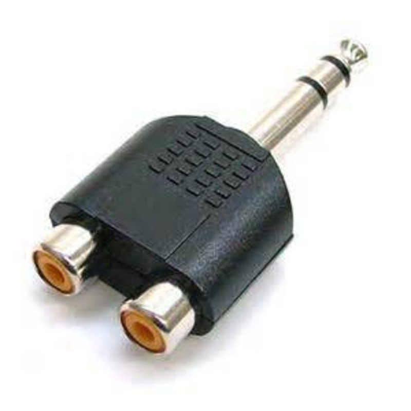 1/4M2RCAF – AUDIO ADAPT 6.3STERPL-RCAJKX2