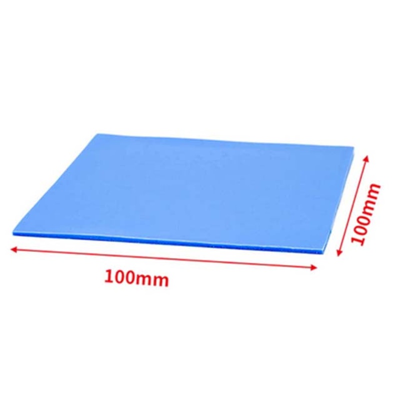 100X100MM – HEAT SINK THERMAL PAD 100X100MM 0.5MM THICK 6.0W/MK CONDUCTIVE