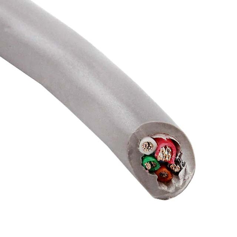 1898-5C – CABLE 5C 18AWG STR UNSH 1000FT PVC GRAY CMG FT4 75C 300V