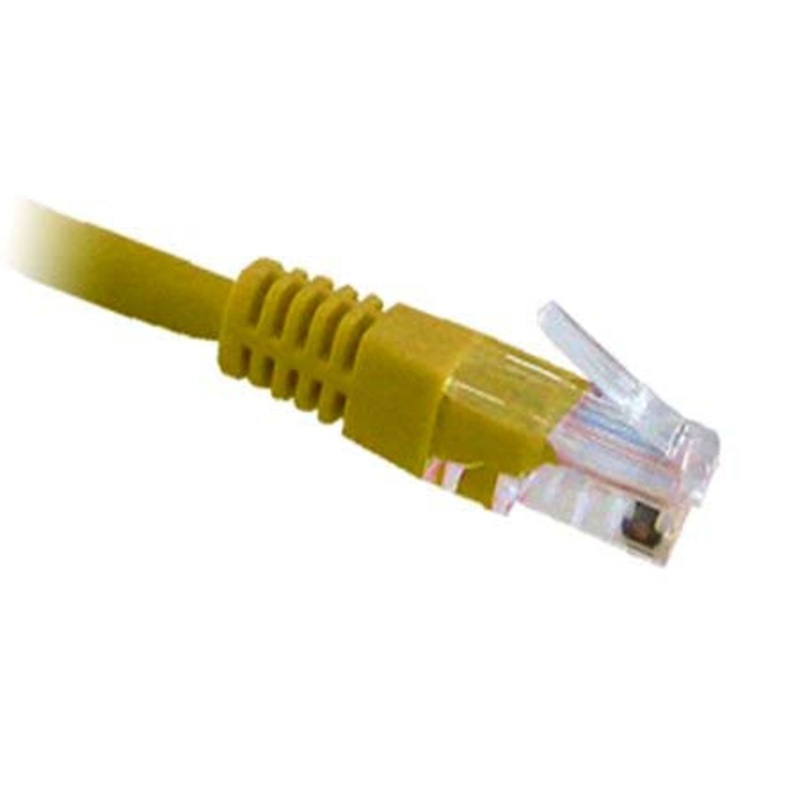 AHGE-4412A – PATCH CORD CAT5E YEL 6FT