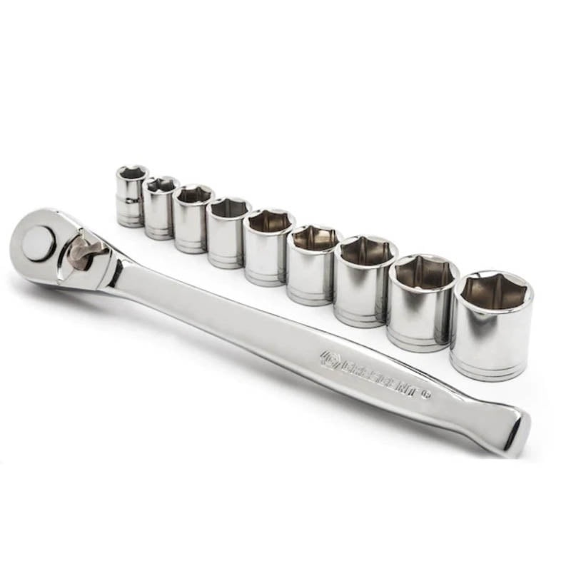CSWS38SAE10 – SOCKET WRENCH SET 3/8IN DRIVE TOOLS 10PCS/SET