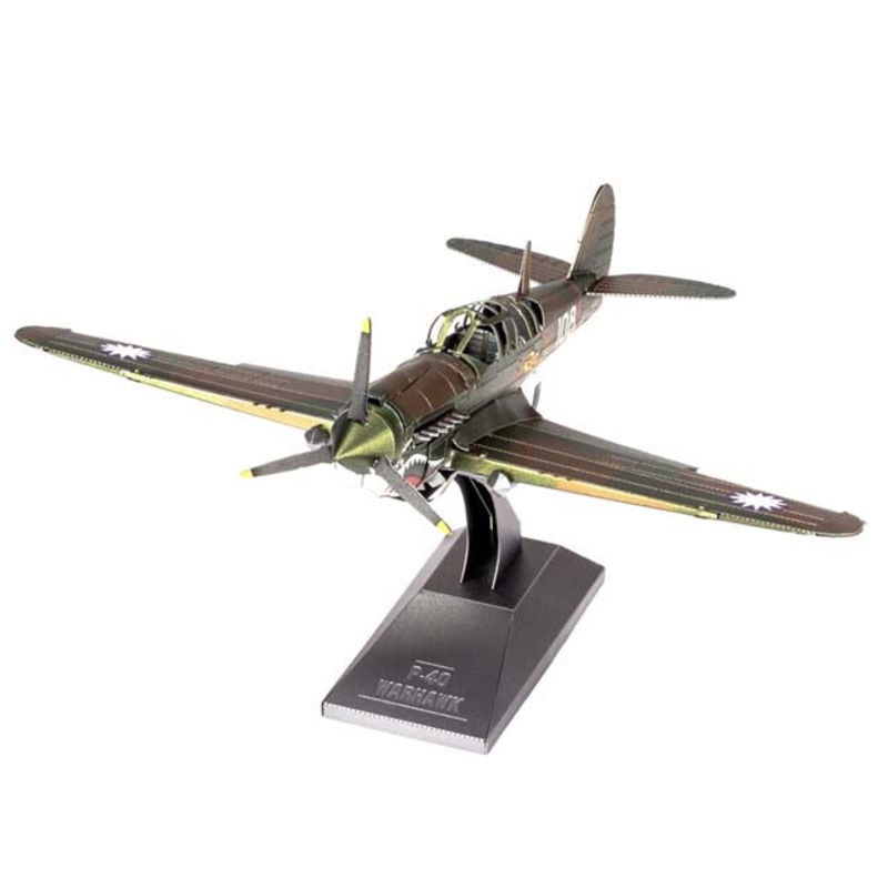 MMS213 – P-40 WARHAWK 3D MODEL METAL EARTH