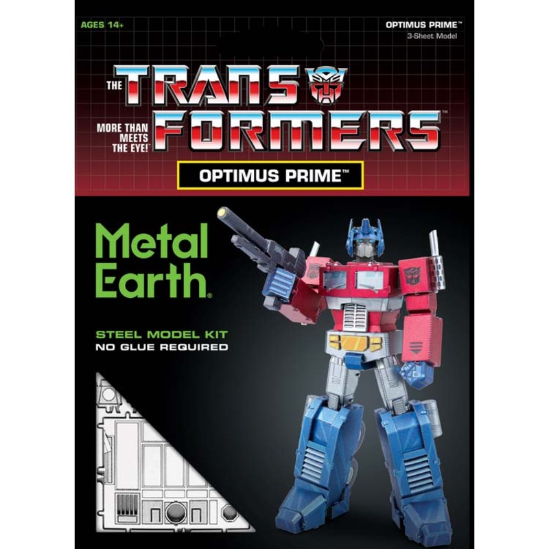 MMS469 – OPTIMUS PRIME IN COLOR 3D MODEL KIT METAL EARTH TRANSFORMERS