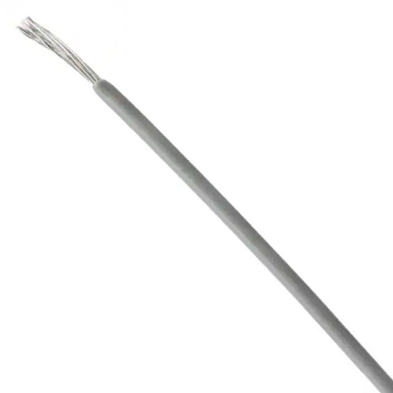 SW208Q1B00 – WIRE STRANDED 20AWG 4000FT GREY 10TC FT1 10KVDC 150C SR INSULATE