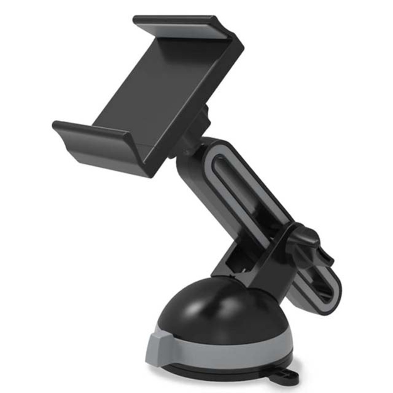 TT-TGM-01 – CELL PHONE DASHBOARD MOUNT BLK EXTENDABLE NECK FITS ALL 3-5IN