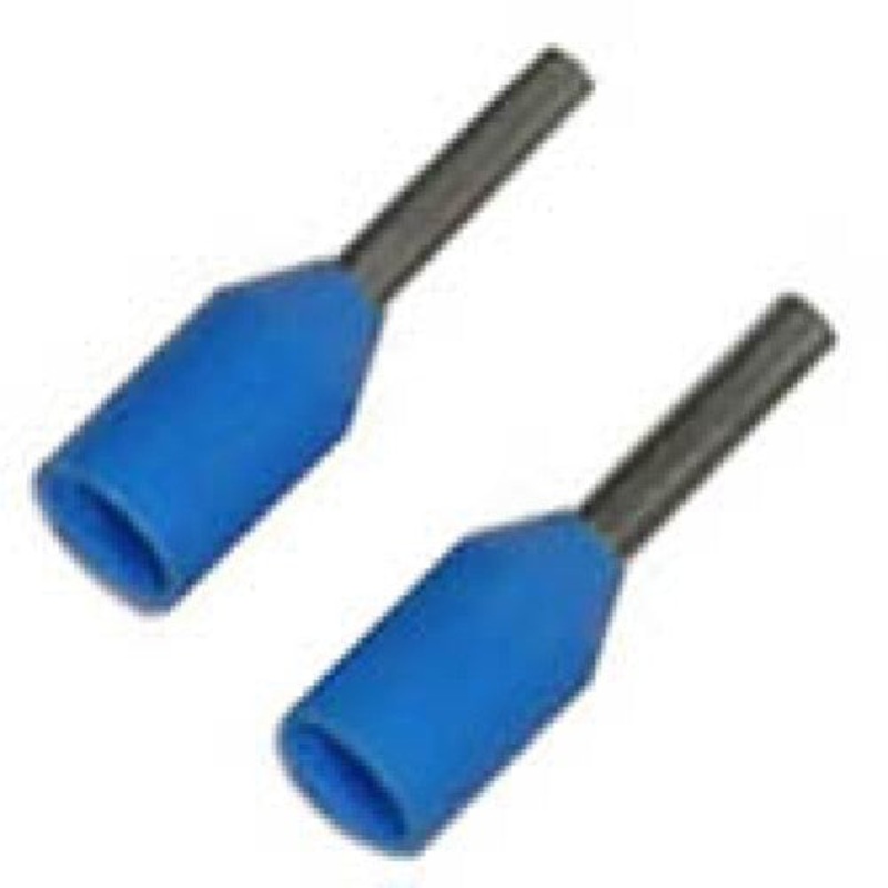 VE7508 – FERRULE 20AWG 8MM STEM BLUE  (100 pcs/pkg)