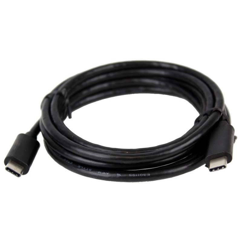 03066 – USB CABLE C MALE TO C MALE 6FT BLACK CHARGING