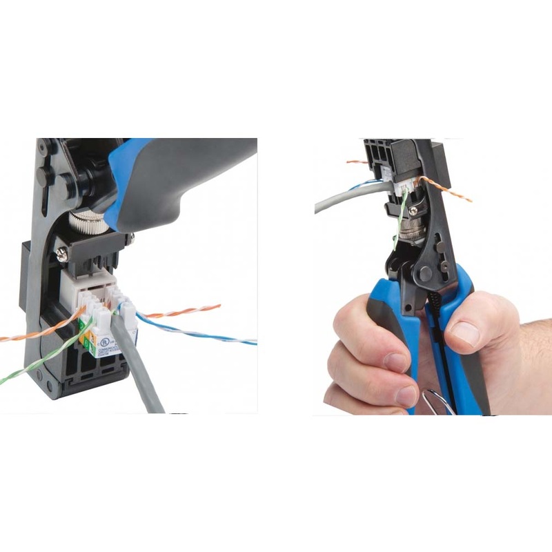 13501C – CRIMPER 110 PUNCHDOWN TOOL FOR KEYSTONE JACK FOR 4PAIR CAT5/6