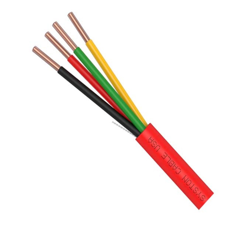 77249 – CABLE FIRE ALARM 22/4 SOL FPLR RISER 500FT RED/YEL COIL