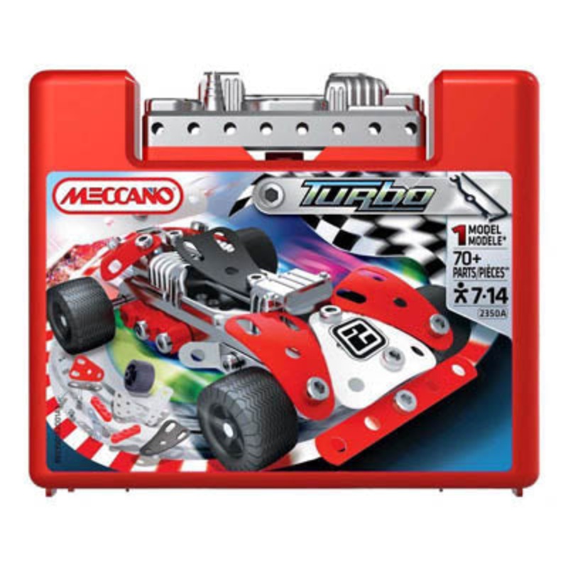 882350A – MECCANO SMALL TURBO CARS 1 MODEL 70+ PARTS