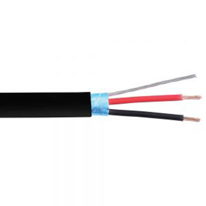 BK-CON426-BK – CABLE 2C 18AWG STR SHLD 1000FT BLACK CMR 300V CONTROL CABLE