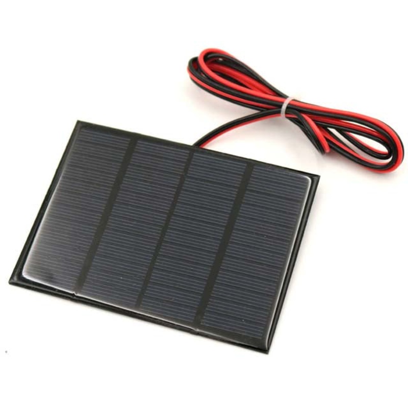CNC115X85-12 – SOLAR PANEL 12V 125MA 3.25X4.5IN WITH WIRES