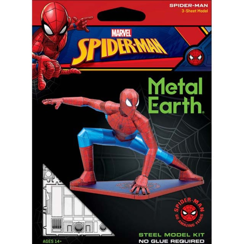MMS474 – SPIDER MAN LASER CUT STEEL MODEL KIT