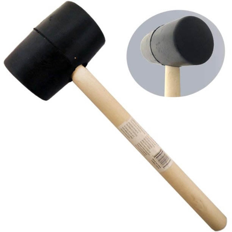 PH900-W16-YH – RUBBER MALLET 16OZ WOODEN HANDLE 11INCH WILL NOT SCRATCH OR SPARK