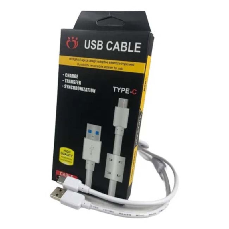 UNS-K107 – USB CABLE A MALE 3.0 TO C 4.9FT ASSORTED COLORS