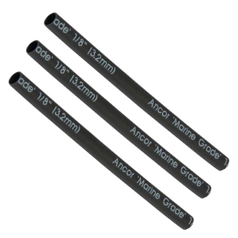 301103 – TUBING HST 1/8INX3IN DW ADHESIVE BLACK (3 pcs/pkg)