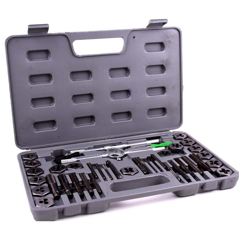703022 – TAP AND DIE SET METRIC 40PCS/SET 17 taps AND 17 dies