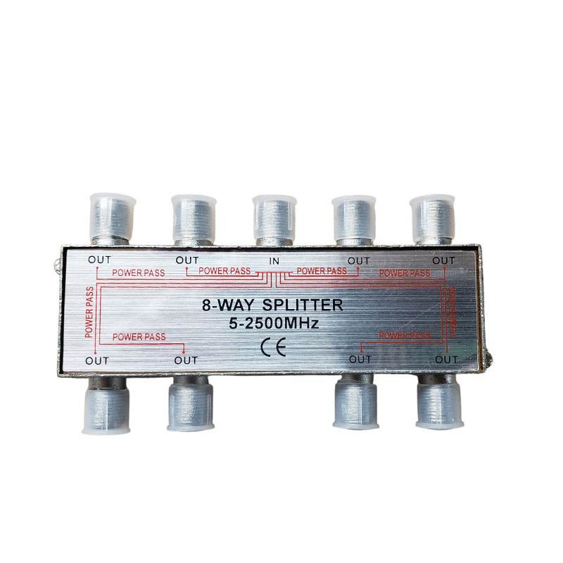 ME SPLITTER 8 – TV SPLITTER 8WAY 5-1000MHZ NON POWRED