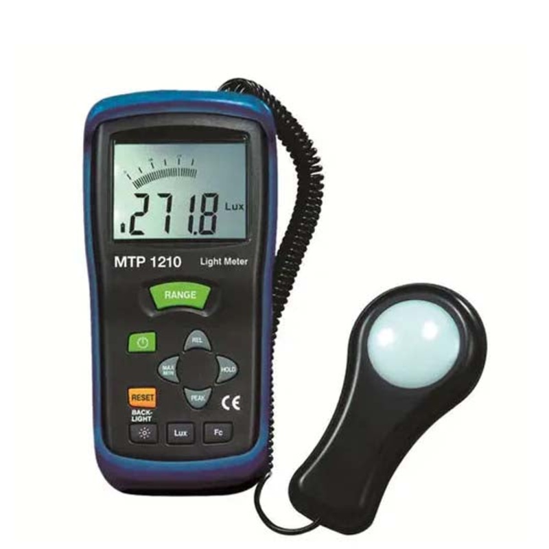 MTP 1210 – LIGHT METER 0-30 000FC 5% 0.01FC 0-300 000LUX 5% 0.01LUX