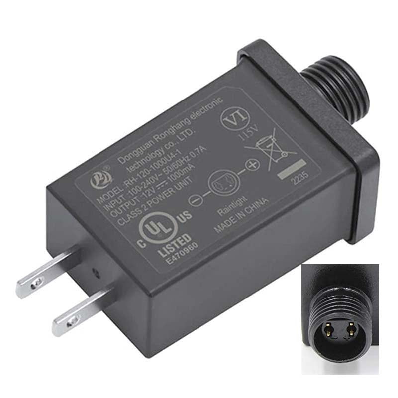 RH-120-1000U4-1 – PSU SW 12VDC 1A LED TRANSFORMER IP44 CLASS 2 FOR STRING LIGHTS