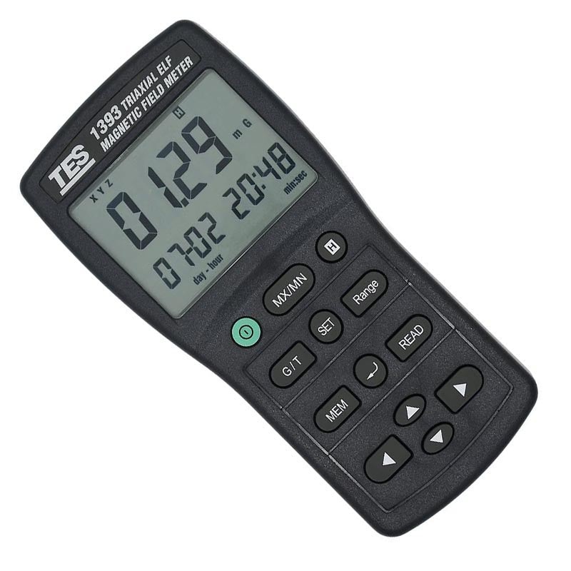 TES 1393 – MAGNETIC FIELD METER TRIAXIAL ELF 30HZ-2KHZ