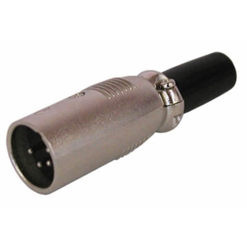 44-604 – XLR 5PL INLINE TIN SOL LOCK META METAL