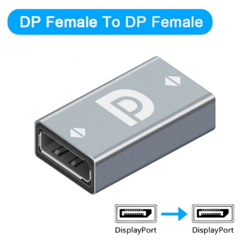 8K C – DISPLAYPORT FEM-FEM COUPLER 8K @60HZ DP1.4
