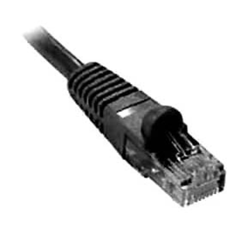 C-15BK-CAT6 – PATCH CORD CAT6 BLK 15FT SNAGLESS BOOT