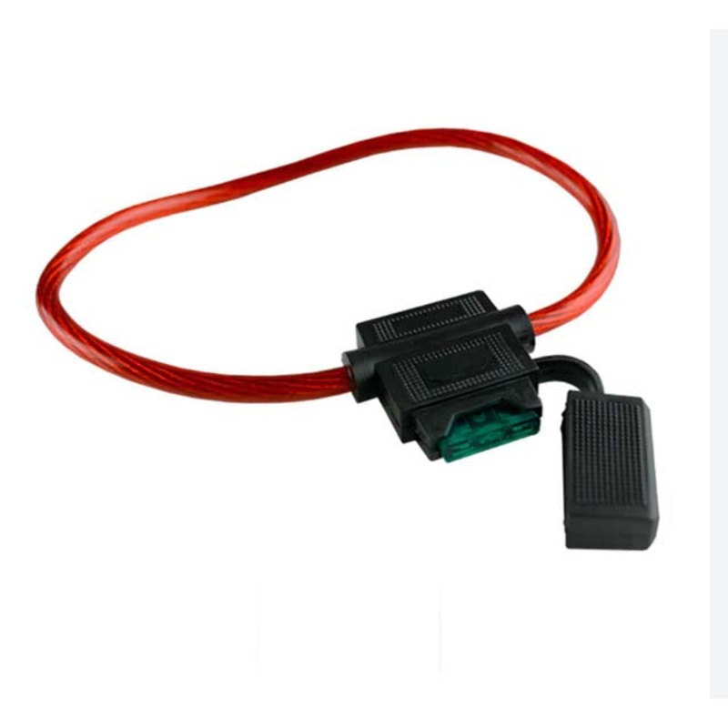 CQ-211C-12 – FUSE HOLDER AUTO IL ATO SIZE 12AWG WIRE WATER RESIST COVER