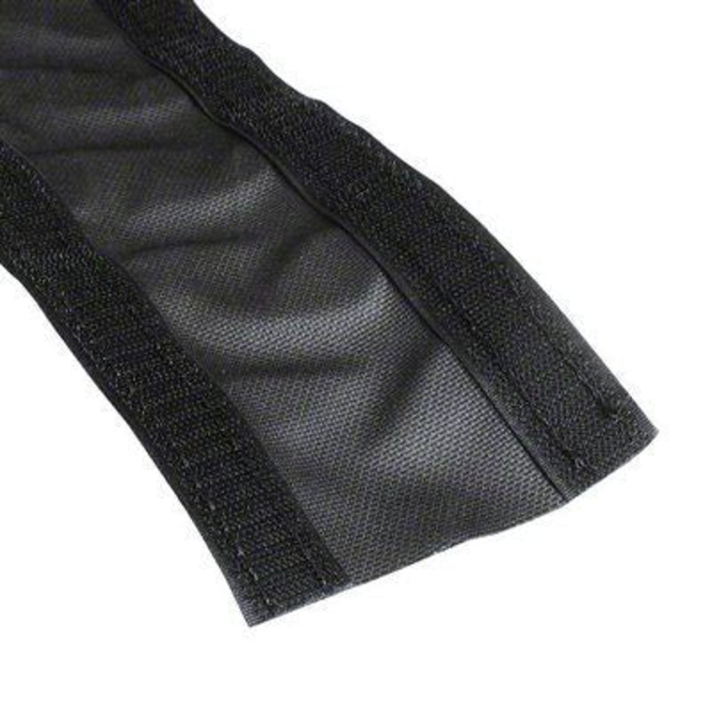 DRN4.00BK-25FT – FLOOR CORD COVER 4INX25FT BLK NYLON FOR CARPET UV CHEM PROTECT
