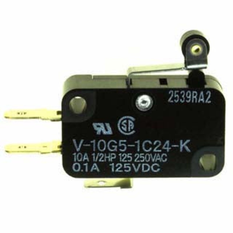 MV3004A15 – MICRO SWITCH 1P2T NO/NC 16X28MM 16MM ROLLER LEVER QT 5A/250VAC