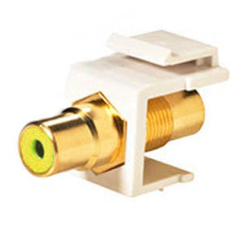 PID:6567 – KEYSTONE COUPLER RCA YEL JK-JK
