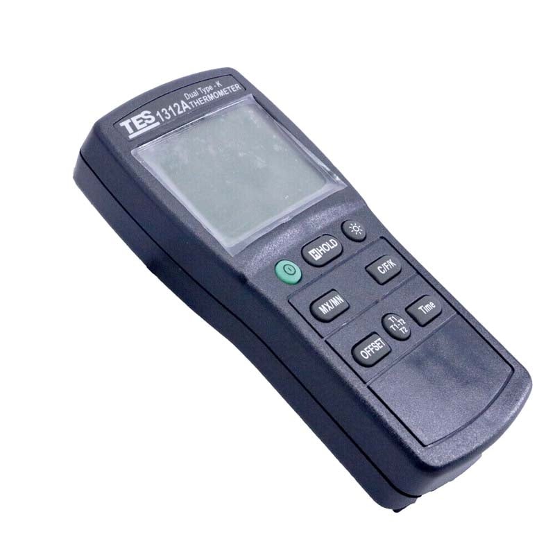 TES 1312A – DIGITAL THERMOMETER DUAL TYPE-K